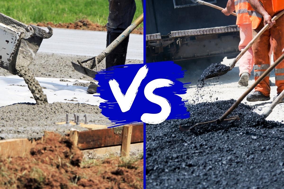 The Key Differences Between Asphalt and Concrete