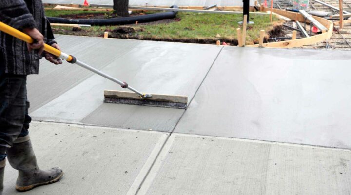 what is concrete flatwork